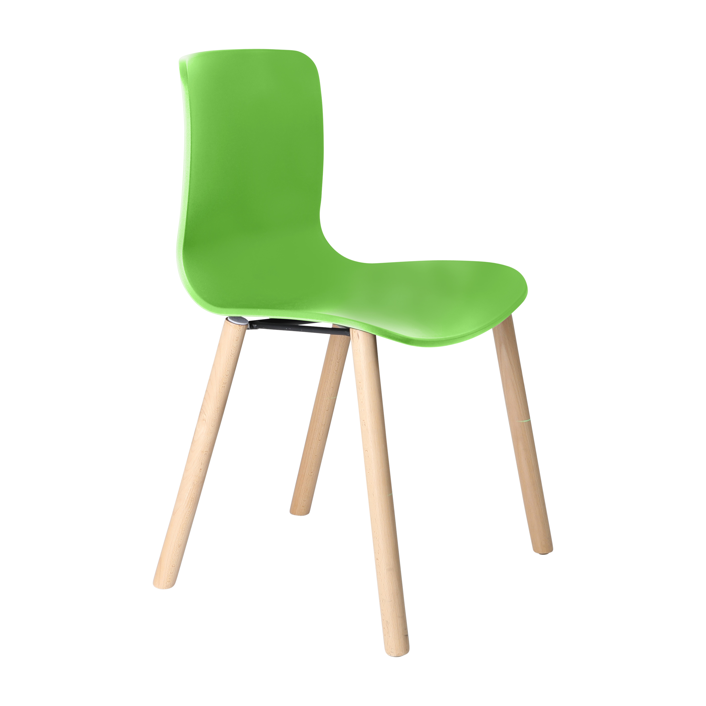 Acti Chair (Green / 4-leg Timber Frame)